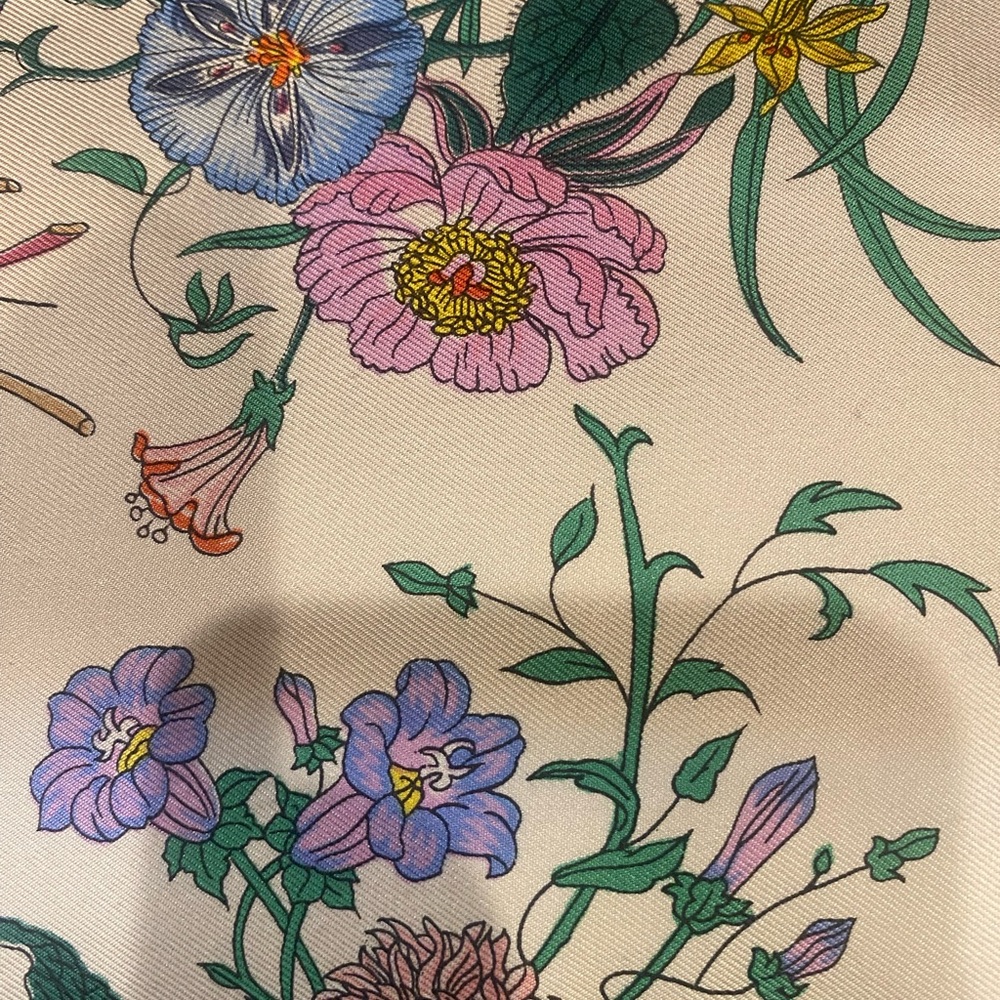 Gucci Flora Vintage Bow Clutch with Detachable Crossbody Strap - Picture 12 of 17